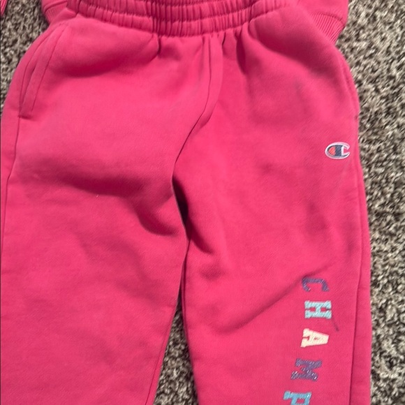 Champion toddler Pink Hoodie and Jogger Set - Picture 5 of 7